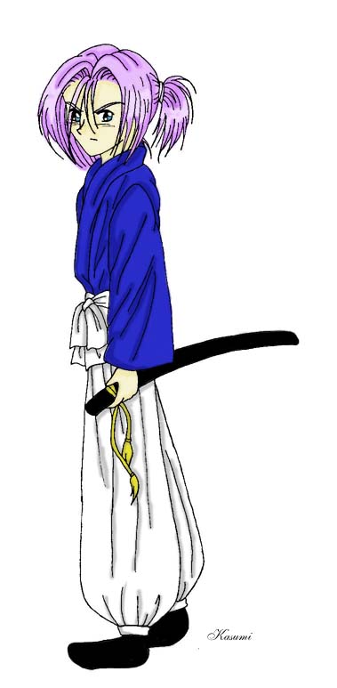 Samurai Trunks- colored version