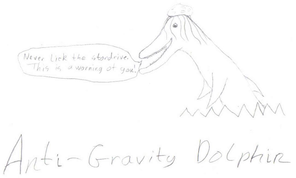 Anti-Gravity Dolphin