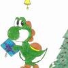 Yoshi's christmas..will he get a kiss underneath the mistletoe this year?