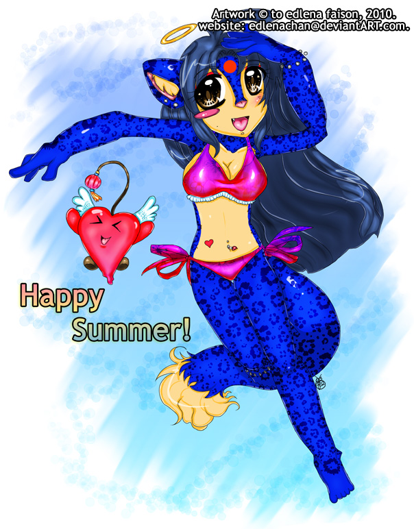 Happy summer 2010, Lena-chan