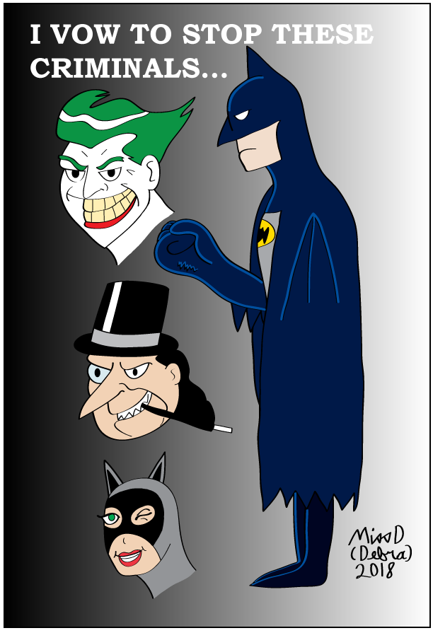 Batman - I Vow to stop these criminals...