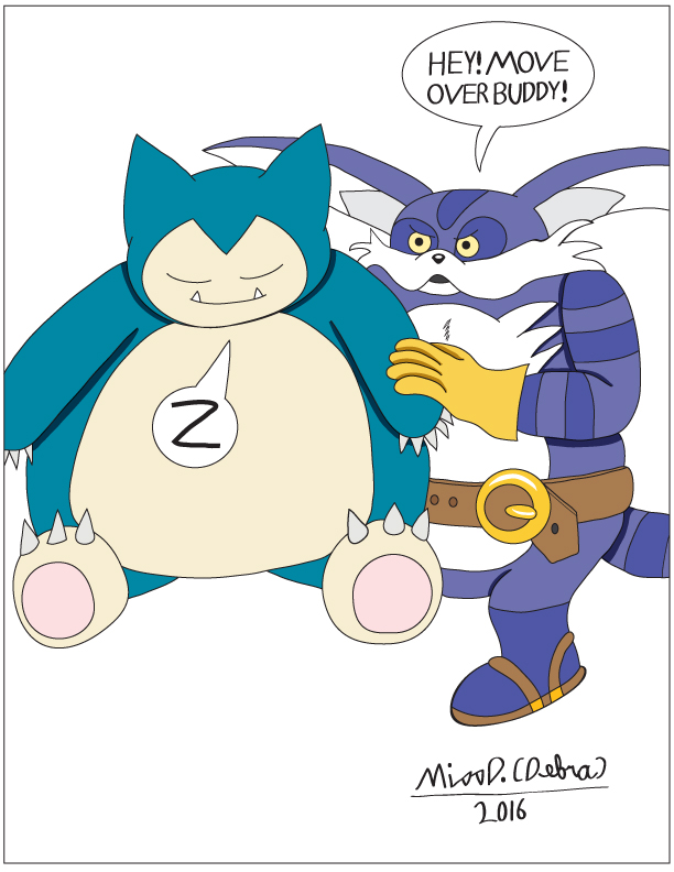 Big and Snorlax - Move over!