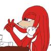 Poor Knux is really bored...