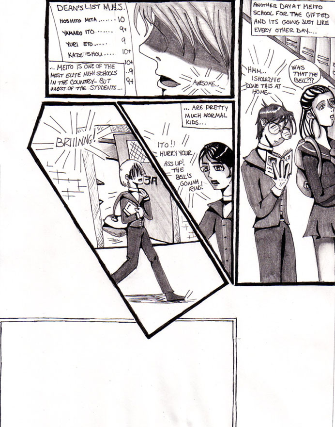 D2D- Manga: Dream 1: Page 1