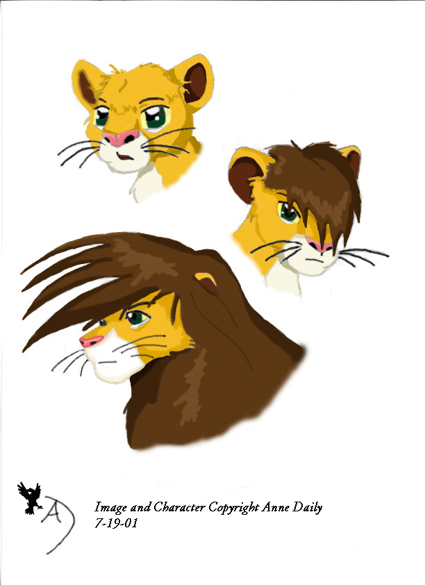 Trowa Lion (colored)