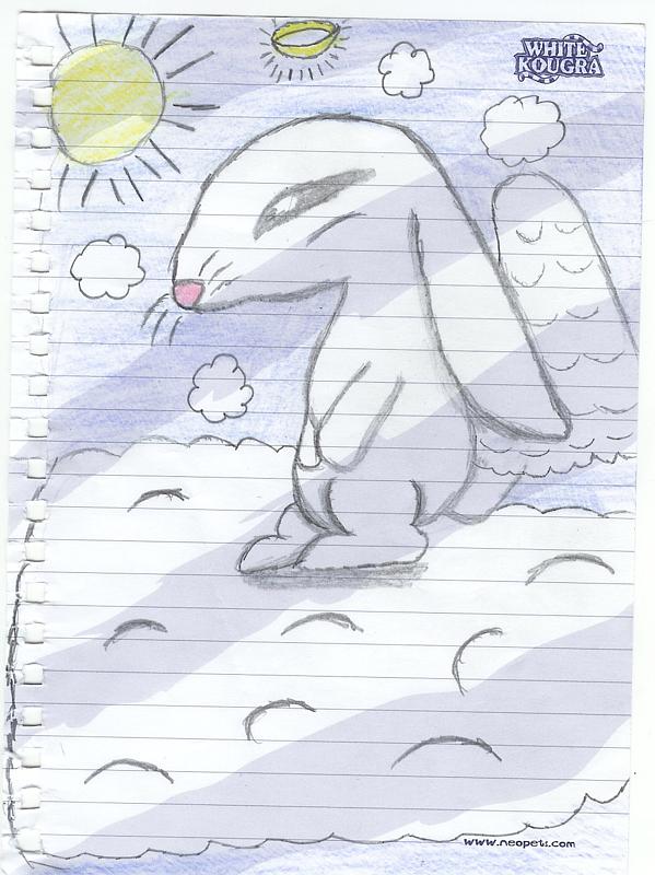 bunny in the skies