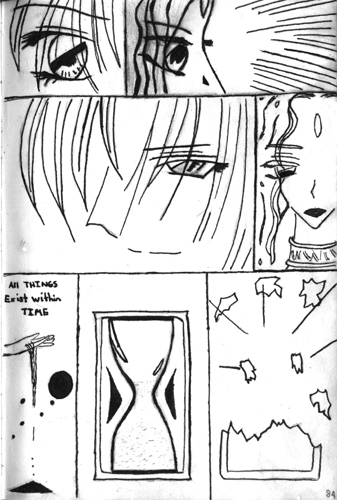 Manga Page Inked
