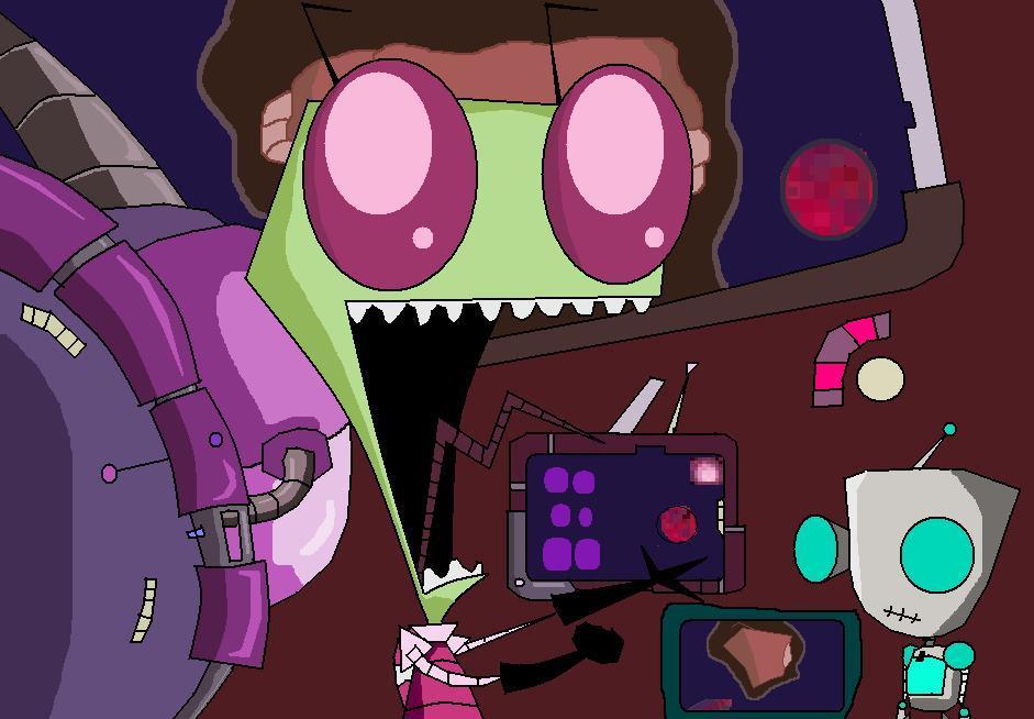 Invader Zim....scraeming for some reason!