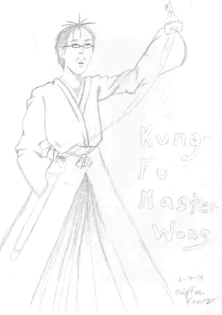 kung-fu master Wong