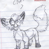 A fox I drew today