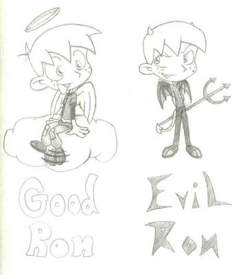 Good and Evil Ron Chibs