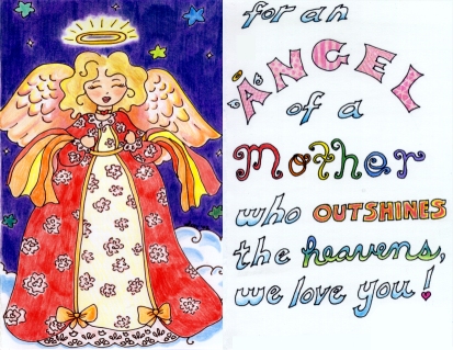 for an angel of a mother...
