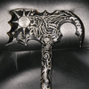 Fenris axe- detail of blade