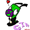Gir and his evil lolly