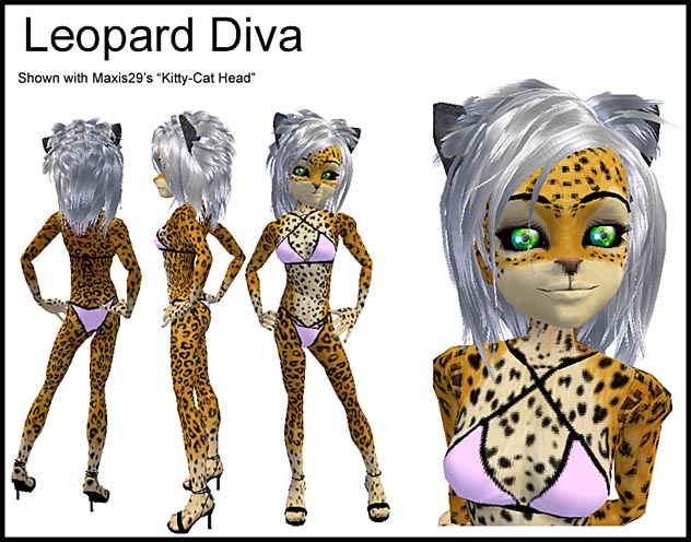 IMVU Leopard Skin
