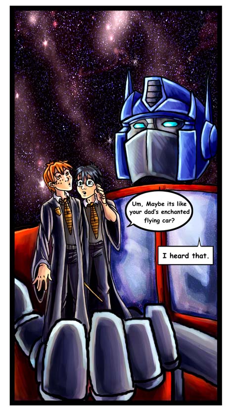 Harry Potter meets Transformers