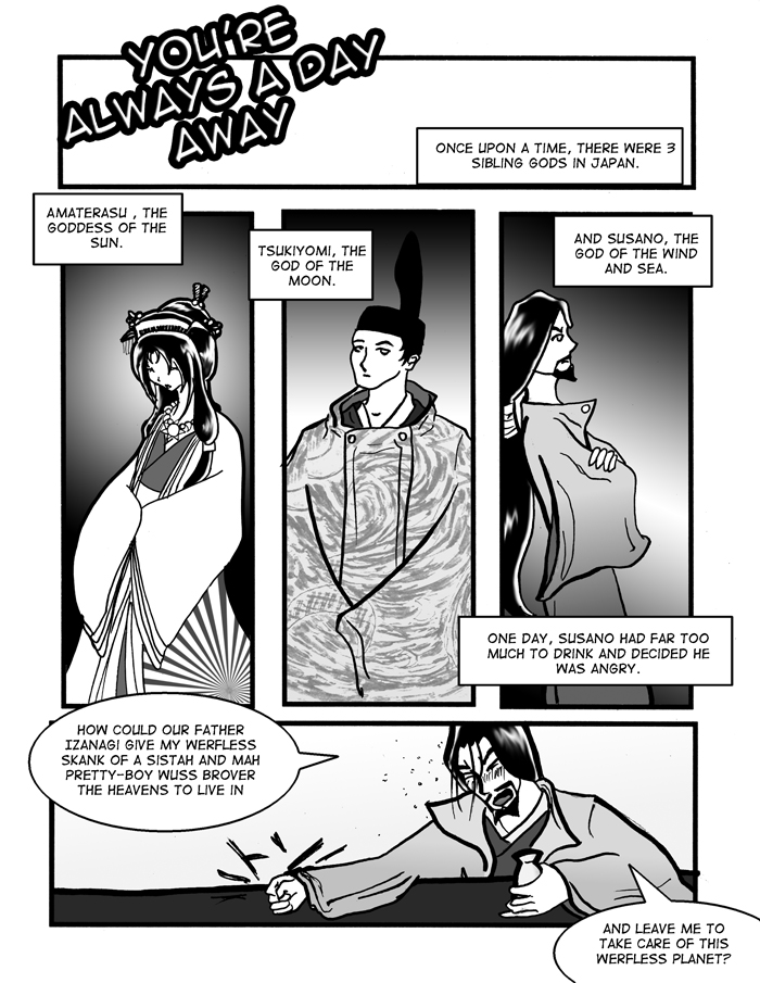 You're Always a Day Away - page 1