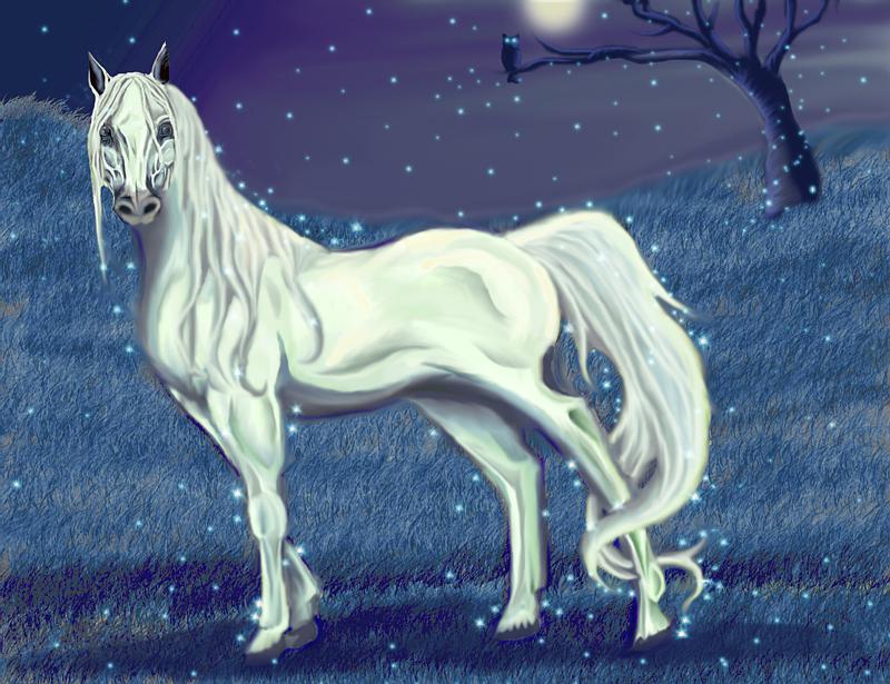 White Horse (blue)