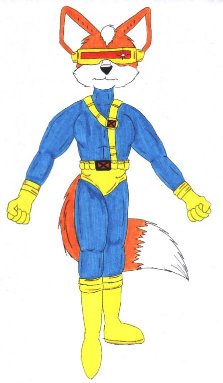 Fox as Cyclops