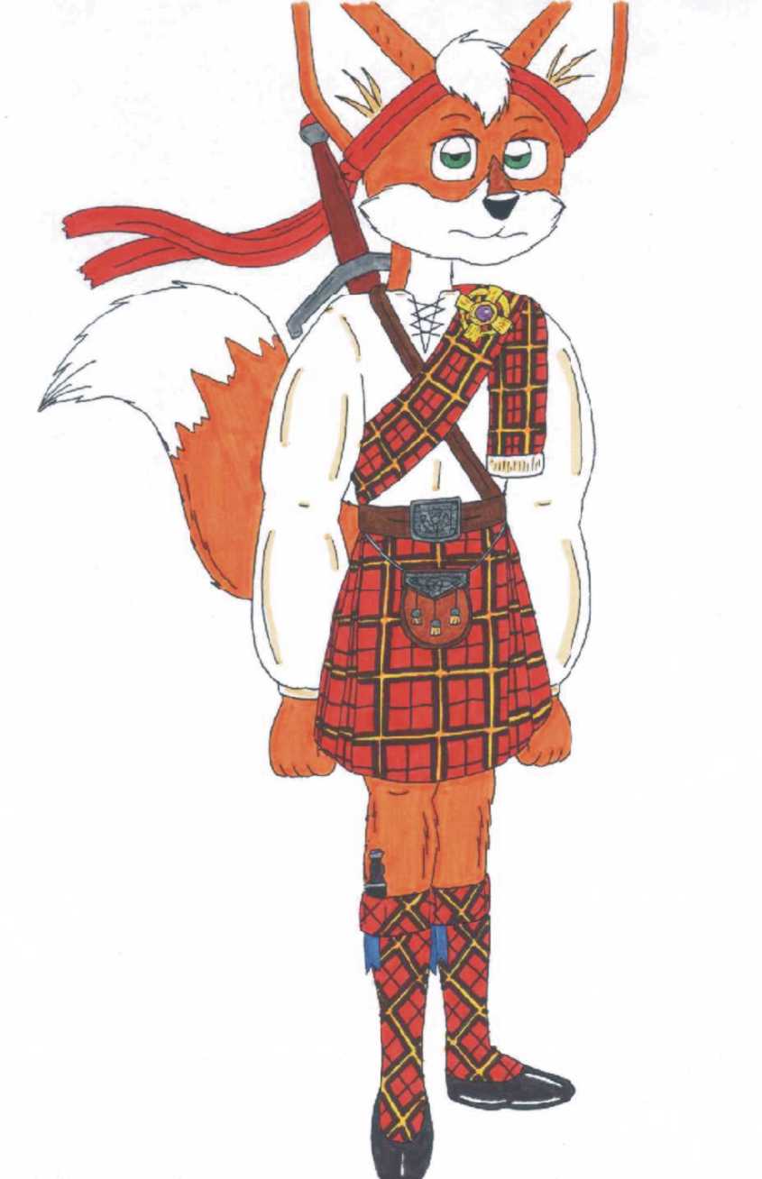 Kei in Modern Highland Wear