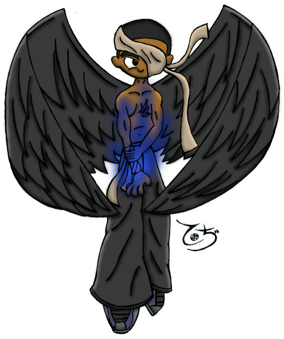 Kuma the Black Angel (Inked)