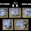 bunny mini figurine