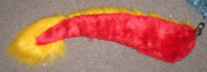 Red dragon tail
