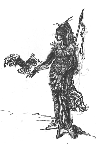 Bird Warrior (Huntress)