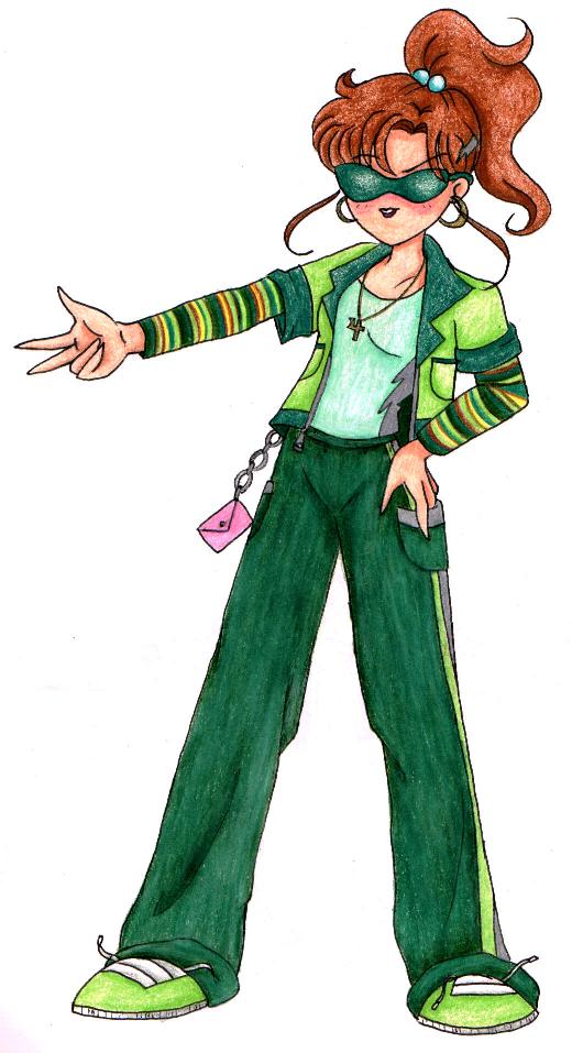 Makoto in Green Street Clothes
