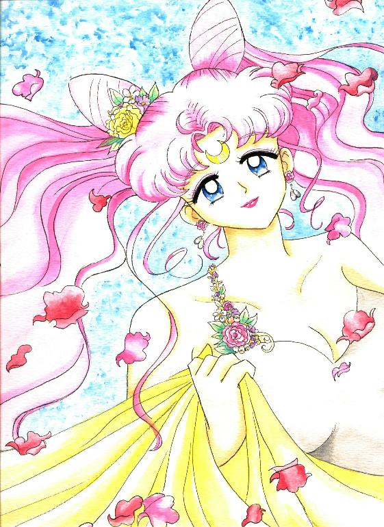 Watercolor of Lady Serenity