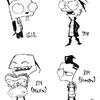 Invader Zim Character Sketches
