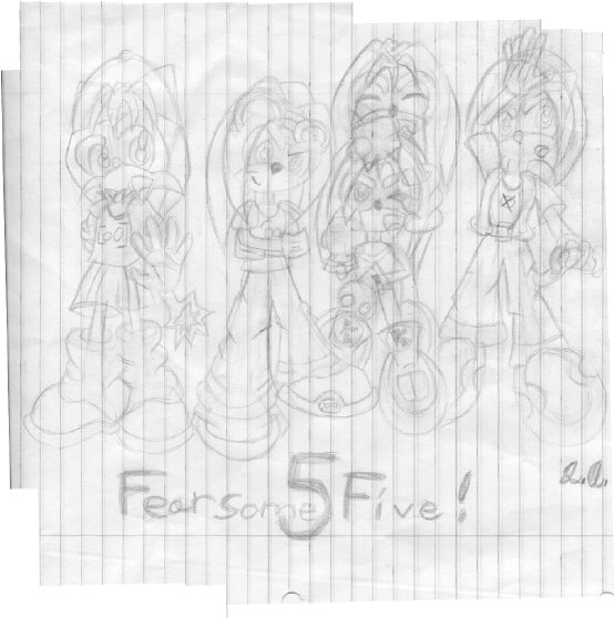 Fearsome Five (Group Pic One)