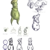 Gus the Pearbot Model Sheet