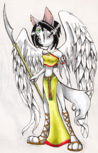Alethia, the winged Fox...thing.