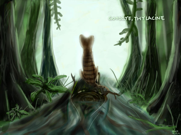 Goodbye, Thylacine