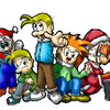 Christmas Buddies (Coloured Version)