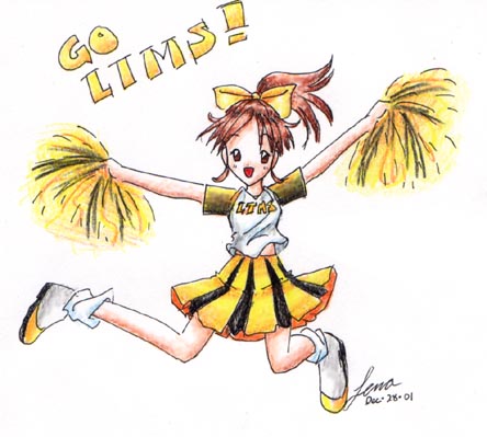 LTMS Cheerleader
