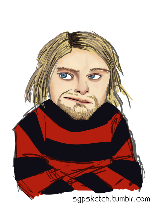 SGP Sketch #157: Kurt Face