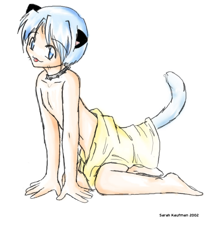 Sexy Catboy with Towel