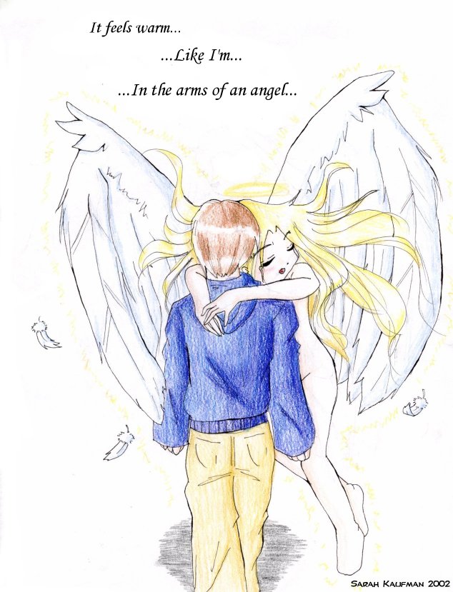 In the arms of an Angel