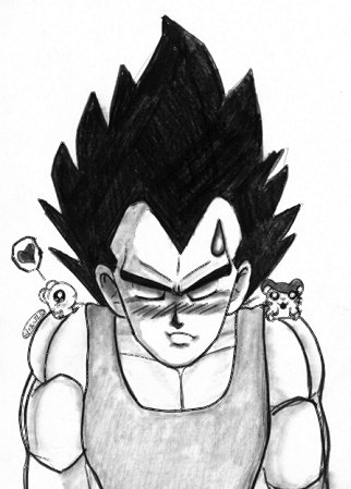 Vegeta and his new friends