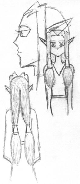 sketches of I'Keshia