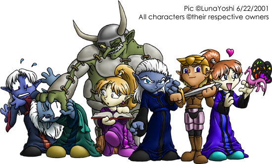 My RL friends' EverQuest characters