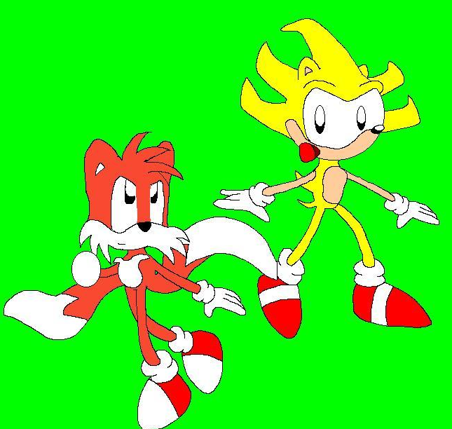 Super Sonic and Super Tails
