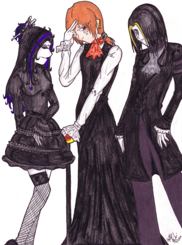 Mizu, Kazu, and Luce