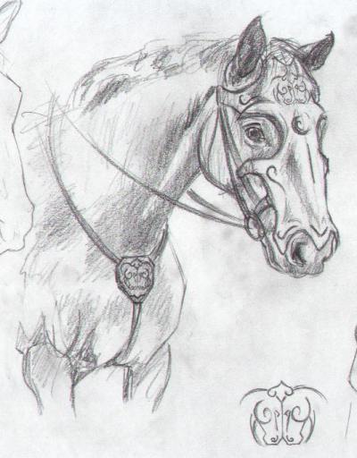 Horse Headpiece