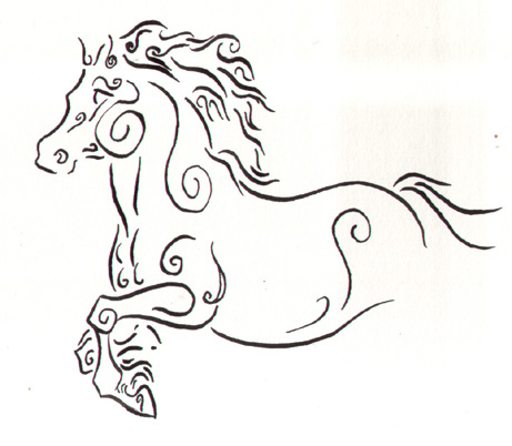 Tatoo horse 5