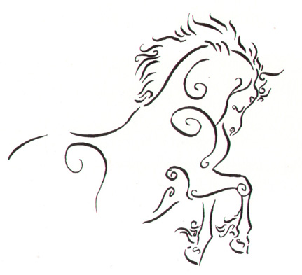 Tatoo horse 4