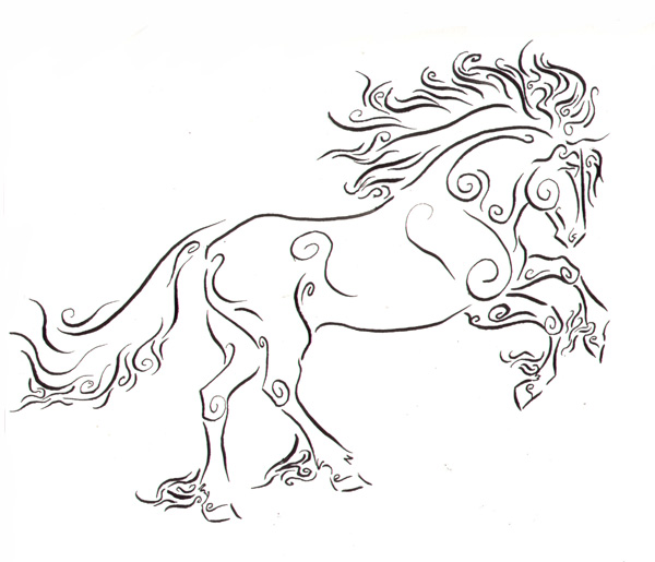 Tatoo horse 6