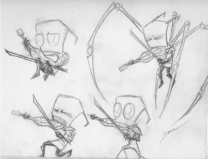 Some Fiddle Sketchies!